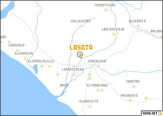 map of La Sota