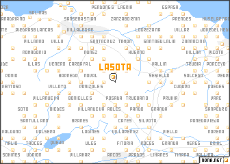 map of La Sota