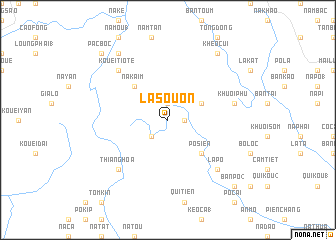 map of La Souon