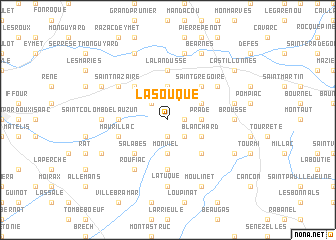 map of La Souque