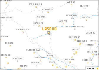 map of Lasovo