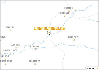 map of Las Palmasolas