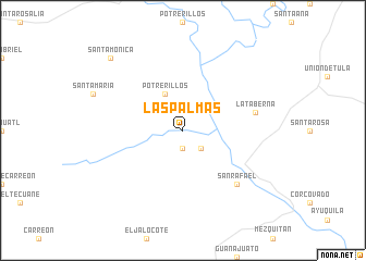 map of Las Palmas