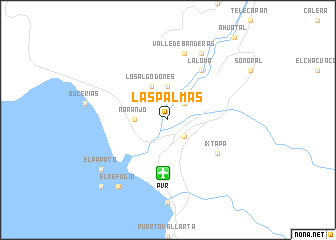 map of Las Palmas