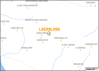 map of Las Palmas