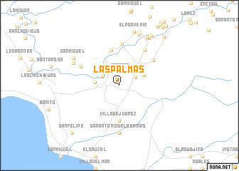 map of Las Palmas