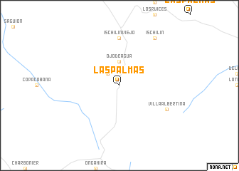 map of Las Palmas