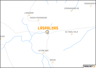 map of Las Palmas