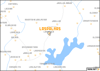 map of Las Palmas