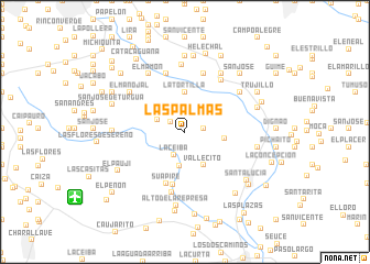 map of Las Palmas