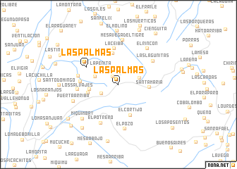 map of Las Palmas