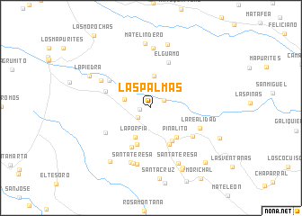 map of Las Palmas