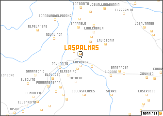 map of Las Palmas