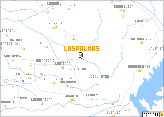 map of Las Palmas