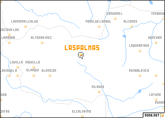 map of Las Palmas