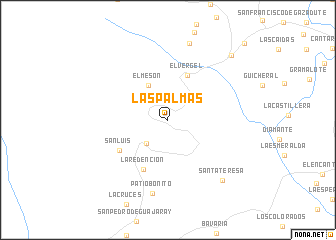 map of Las Palmas