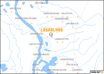 map of Las Palmas