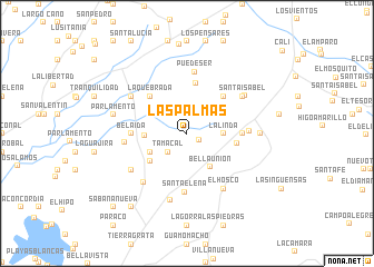 map of Las Palmas