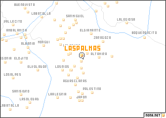 map of Las Palmas