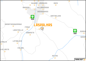 map of Las Palmas