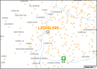 map of Las Palmas