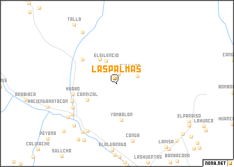 map of Las Palmas
