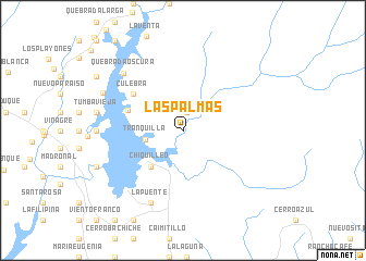 map of Las Palmas