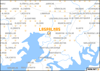 map of Las Palmas