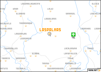 map of Las Palmas