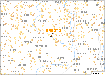 map of Laspata