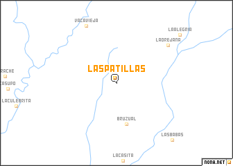 map of Las Patillas