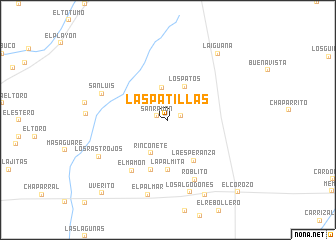 map of Las Patillas