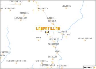 map of Las Patillas