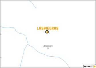 map of Las Piedras