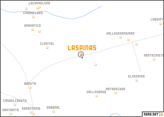 map of Las Piñas