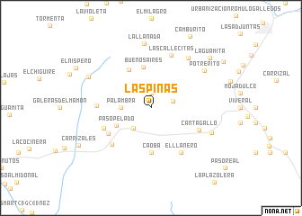 map of Las Piñas