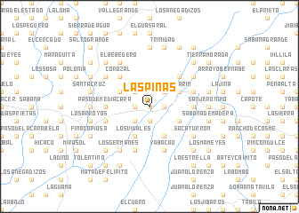 map of Las Piñas