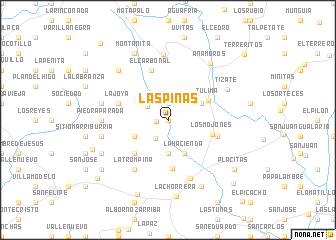 map of Las Piñas