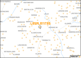 map of Las Playitas