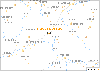 map of Las Playitas