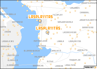 map of Las Playitas