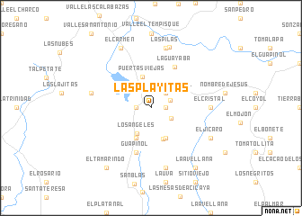 map of Las Playitas