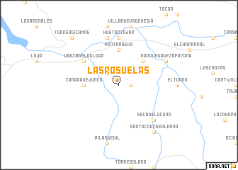 map of Las Rosuelas