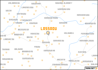 map of Lassaou