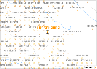 map of Lassekanda