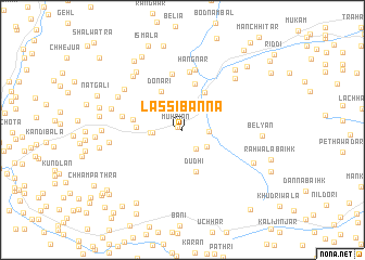 map of Lassi Banna