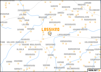 map of Lassikro