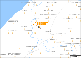 map of Lassouat