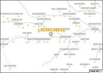 map of Laßrchberg