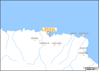 map of Lassul